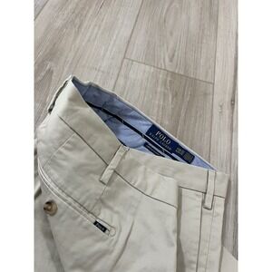 Polo Ralph Lauren Mens 42B/32 Stretch Classic Fit Chino Pants  Beige